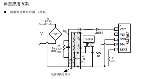 SM2083_高壓線型恒流ic_LED恒流驅(qū)動(dòng)芯片