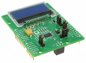 Analog Devices 與 Arduino Due 兼容的 ADUCM360 基板圖片